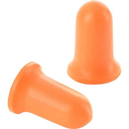 Global Industrial Bell Earplugs, Contour, Uncorded, NRR 32 dB, 200PK 708377